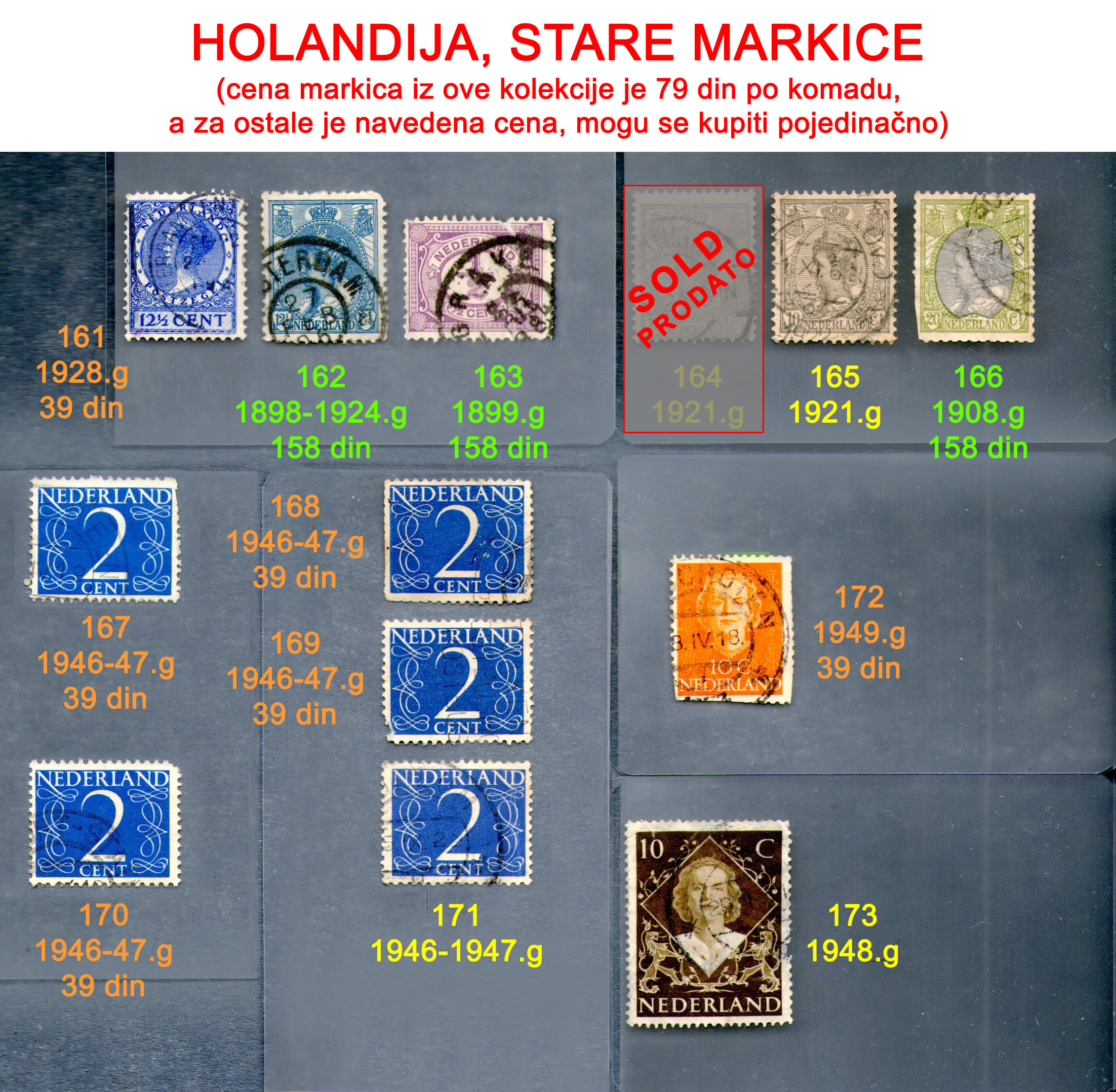 Stare po�tanske markice, Evropa