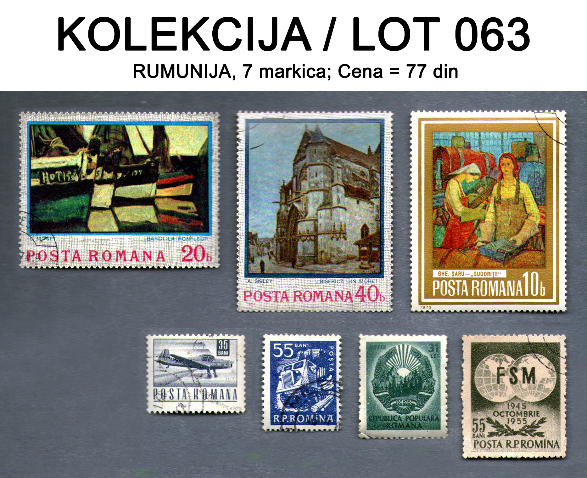 Po�tanske markice, Evropa