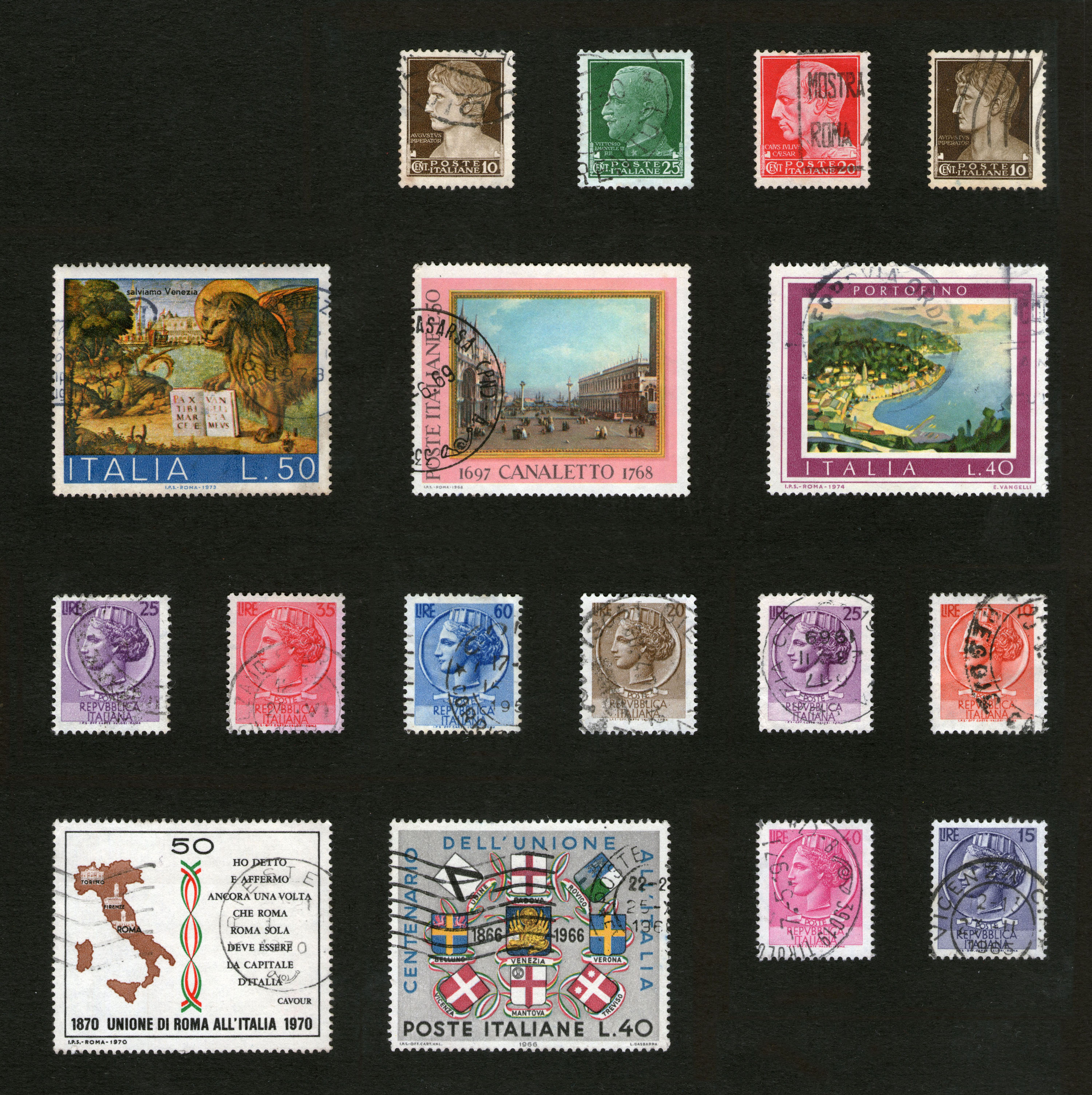 Poštanske markice, Evropa