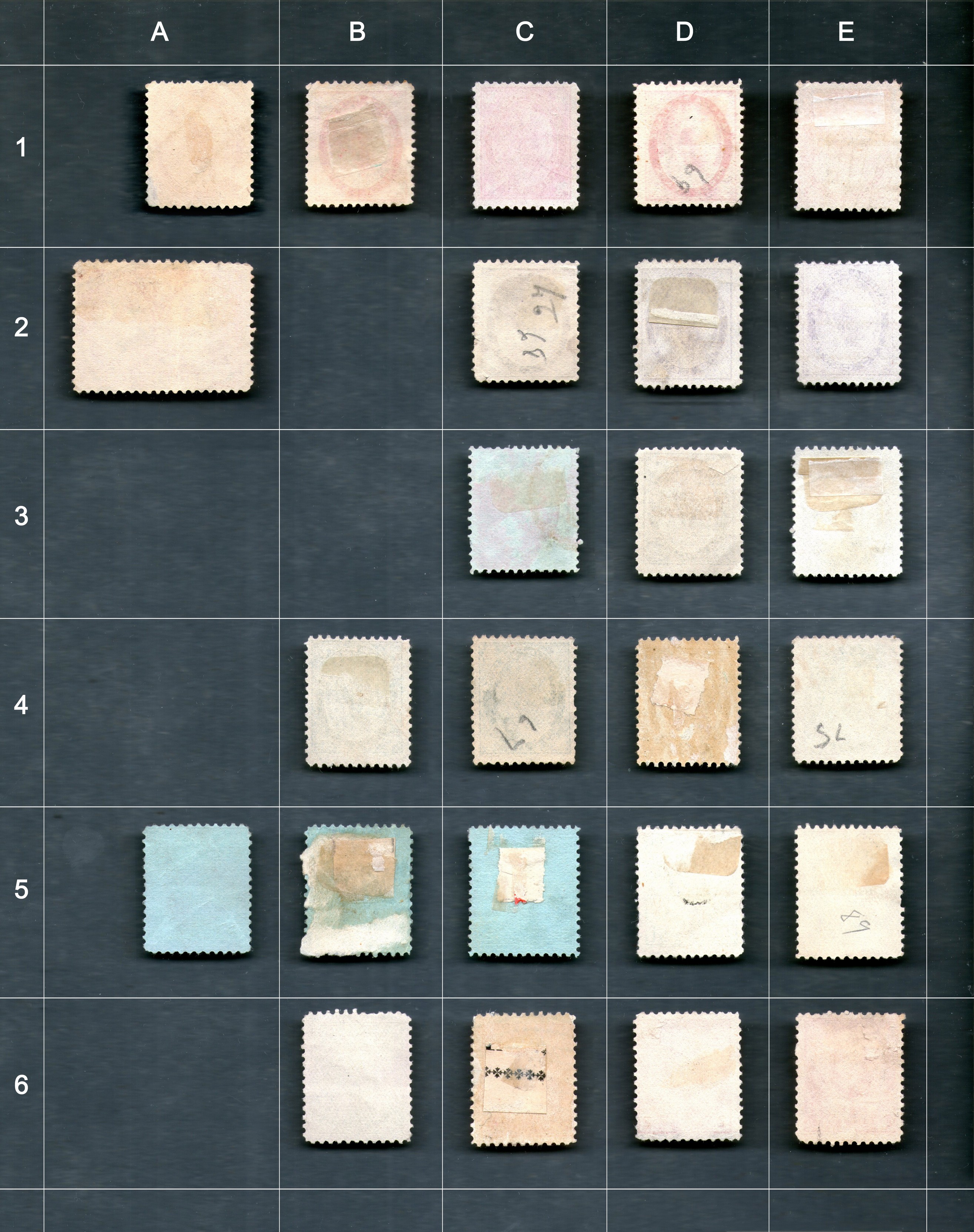 Stare po�tanske markice, Kanada