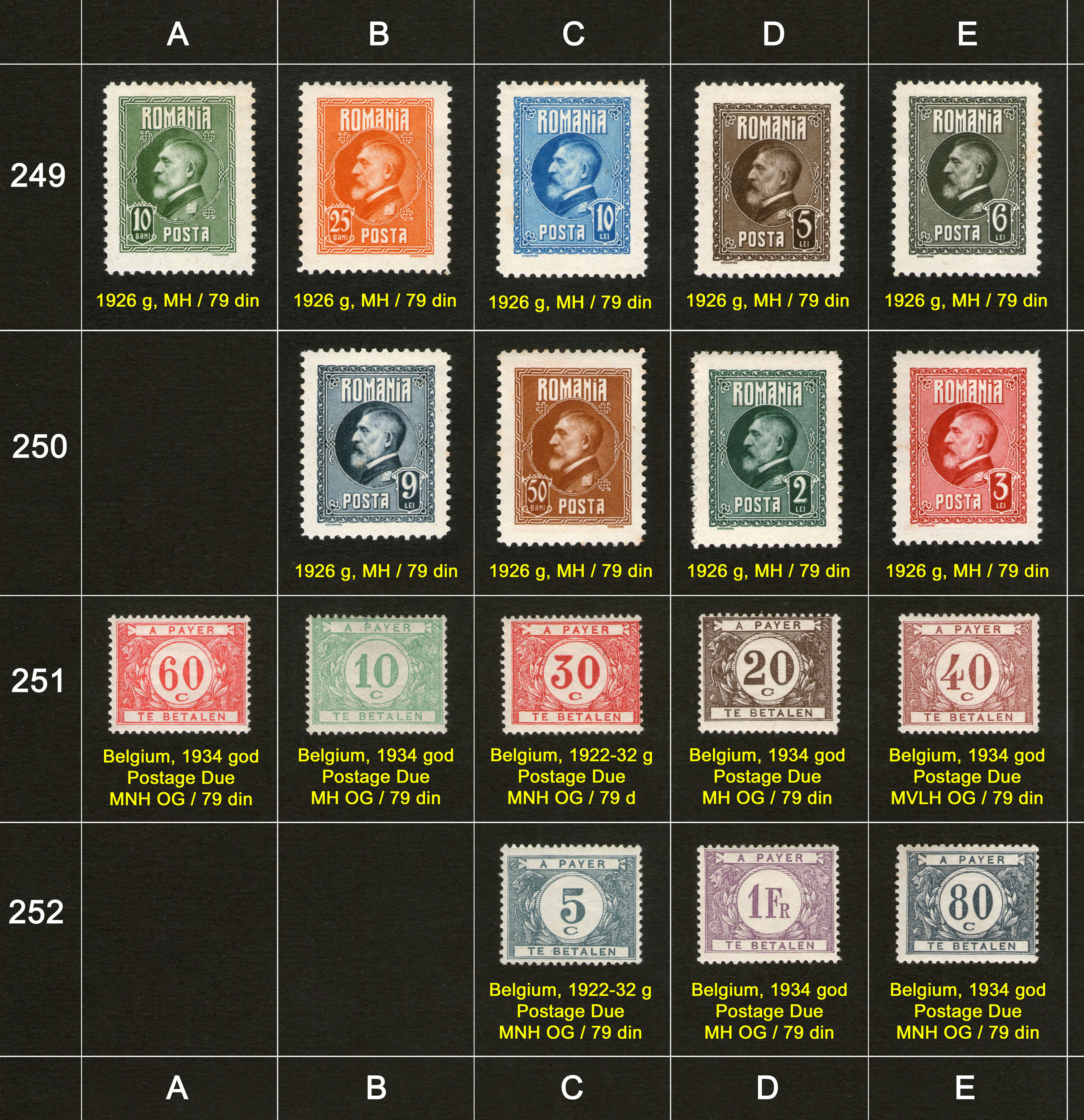 Po�tanske markice, prodaja